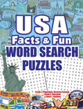USA Facts & Fun Word Search Puzzles - Paperback