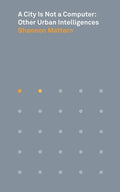 A City Is Not a Computer: Other Urban Intelligences - Paperback
