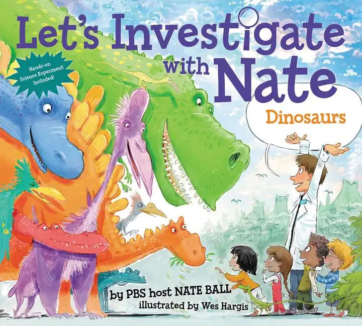 Let's Investigate with Nate: Dinosaurs - Paperback