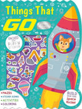 Things That Go Jumbo Activity Book: Packed with Puffy Stickers, Activities, Coloring, and More! - Paperback
