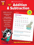 Scholastic Success with Addition & Subtraction Grade 2 Workbook - Paperback