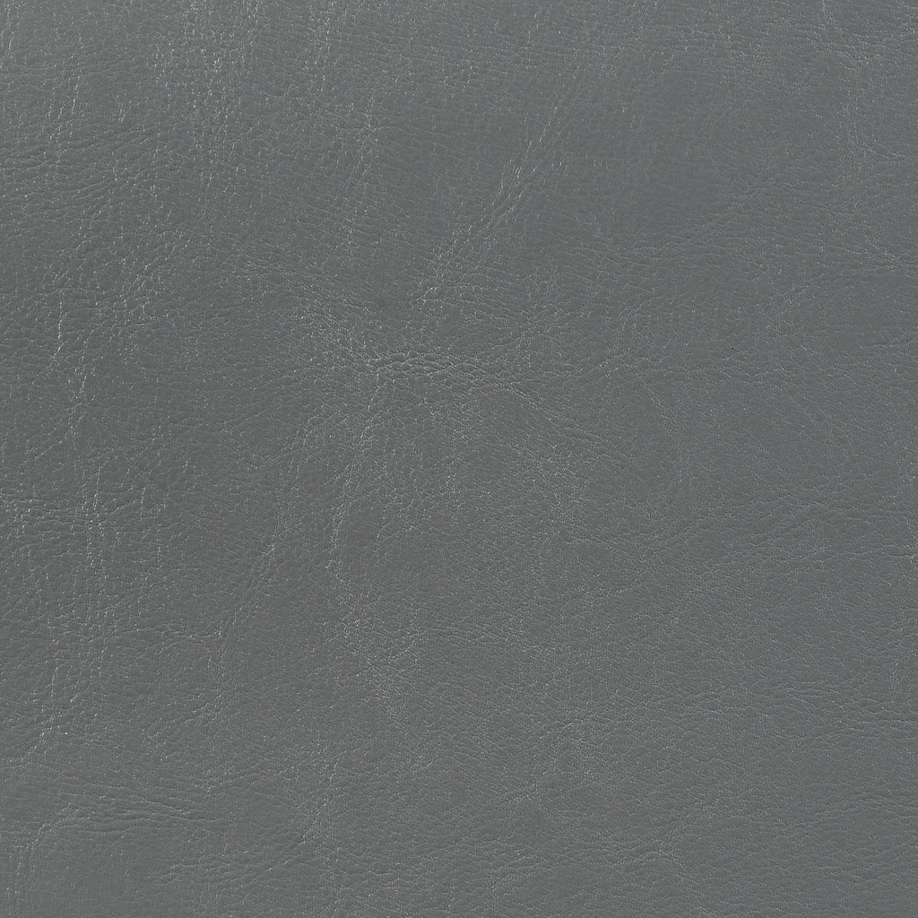 Dorian Faux Leather Upholstered Eastern King Panel Bed Grey