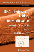 RNA Interference, Editing, and Modification: Methods and Protocols - Paperback