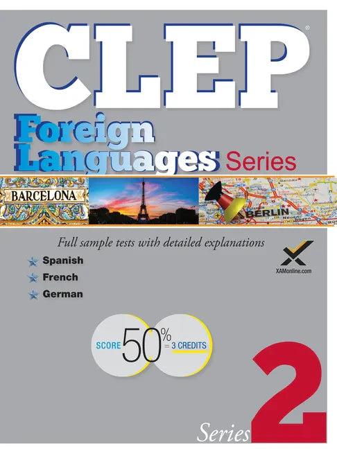 CLEP Foreign Language Series 2017 - Paperback