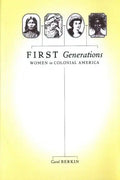 First Generations - Paperback