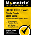 HESI Exit Exam Study Guide 2024-2025 - 3 Full-Length Practice Tests, 60+ Online Video Tutorials, Secrets Prep Book for the HESI: [Detailed Answer Expl - Paperback