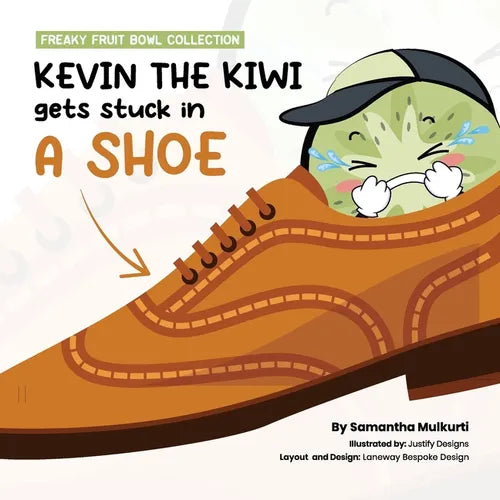 Kevin the kiwi gets stuck in a shoe - Paperback