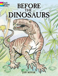 Before the Dinosaurs Coloring Book - Paperback