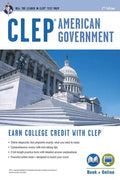 Clep(r) American Government Book + Online - Paperback