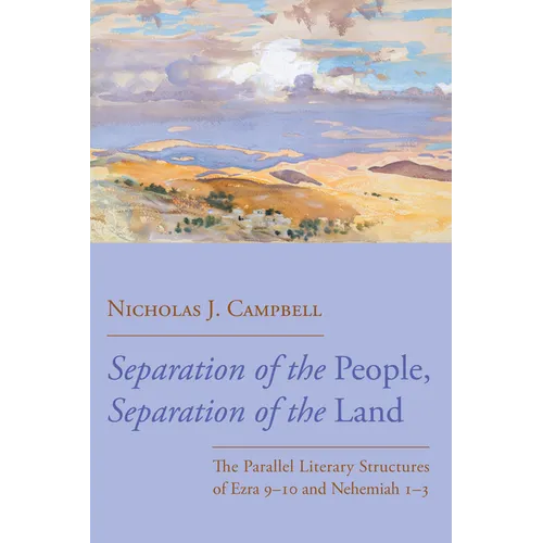 Separation of the People, Separation of the Land - Hardcover