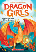 Azmina the Gold Glitter Dragon (Dragon Girls #1) - Paperback