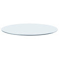 Glass Tops 60-inch 12mm Round Clear Tempered Glass Top