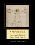 Vitruvian Man: Leonardo DaVinci Cross Stitch Pattern - Paperback