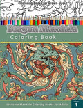 Coloring Book For Grown-Ups: Dragon Mandala Coloring Book - Paperback