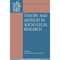 Theory and Method in Socio-Legal Research - Paperback
