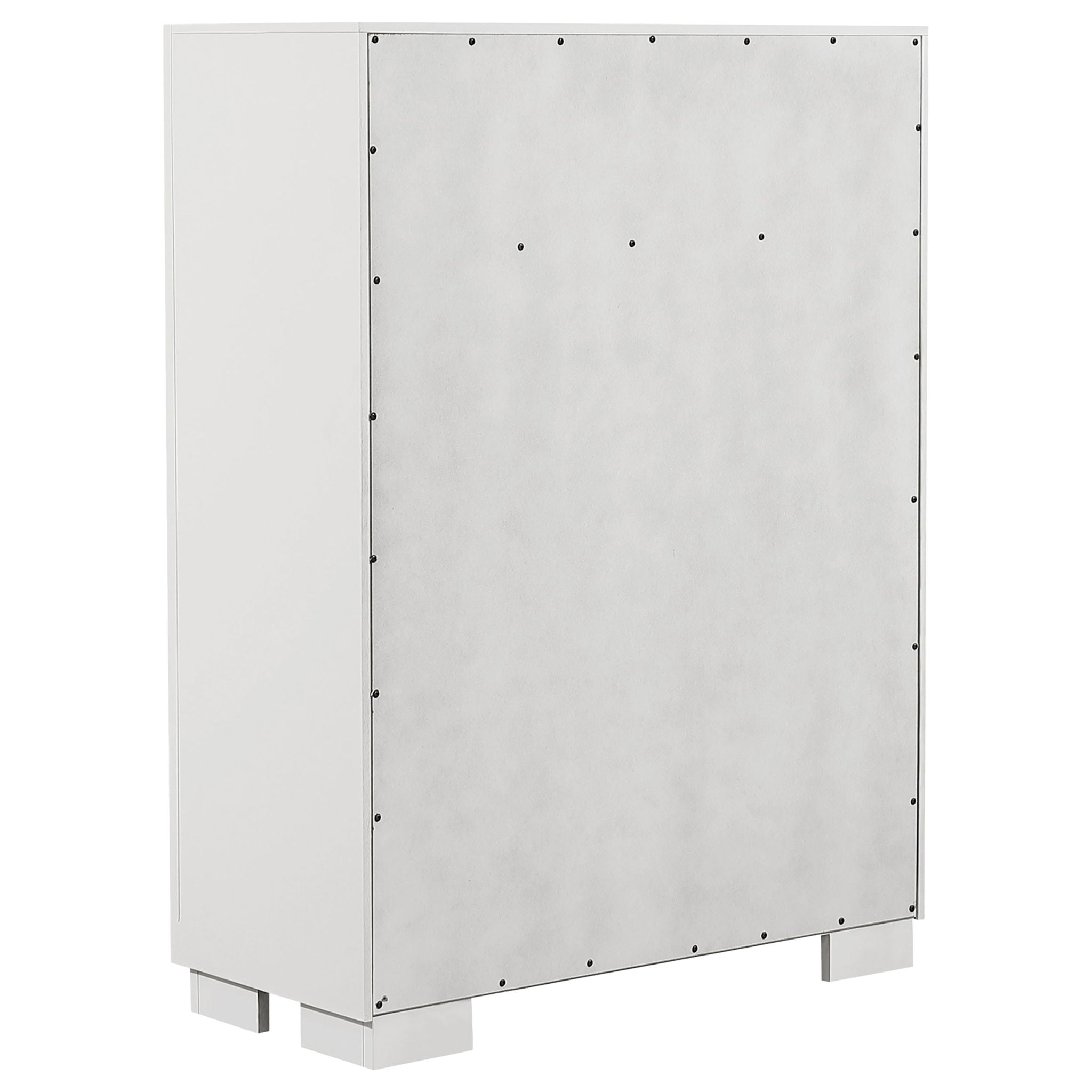 Jessica 5-drawer Bedroom Chest Snow White