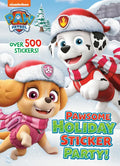Pawsome Holiday Sticker Party! (Paw Patrol): A Holiday Book for Kids with Over 500 Stickers - Paperback