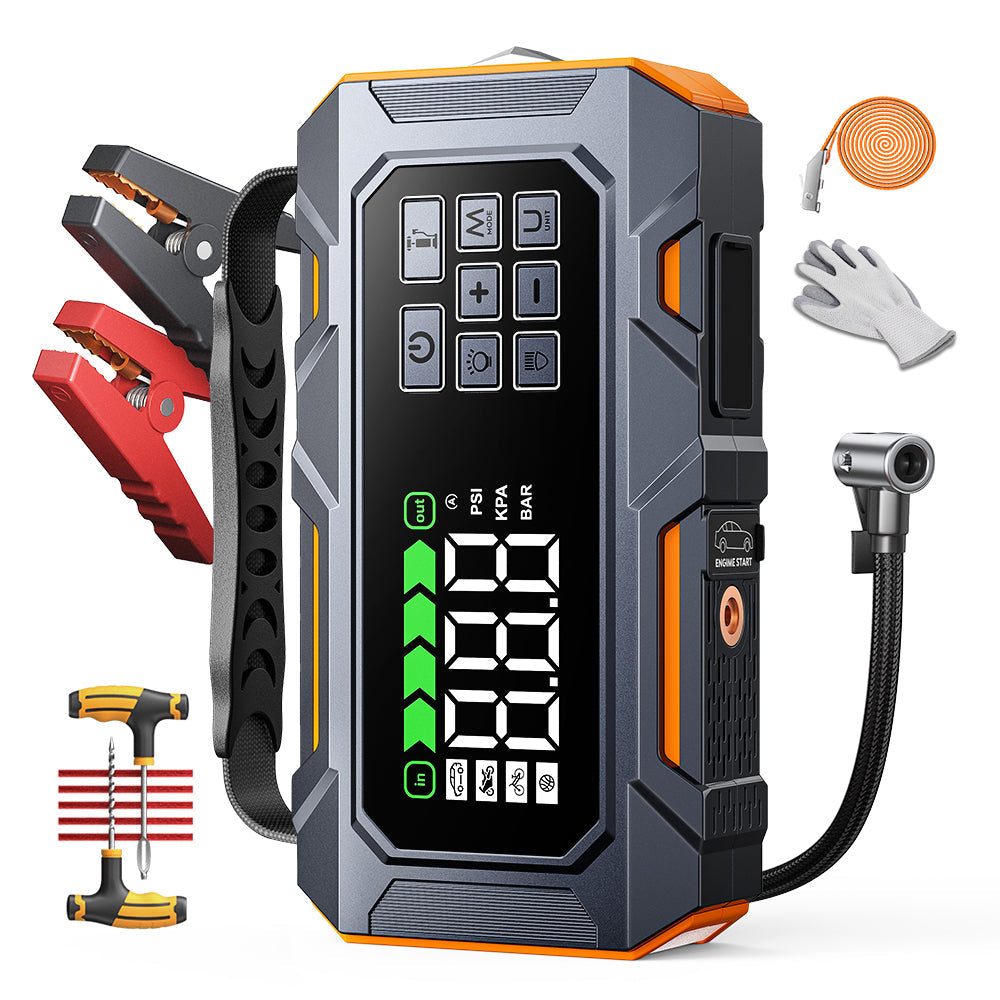 【New Arrivals】Buture Beta09 Jump Starter 8000A All‑in‑One Roadside Power Pack