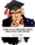 TABE 9 & 10 Applied Math Practice Test Book: Study Guide with 400 TABE Math Questions for Levels E, M, D, and A - Paperback