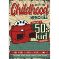 Best Ever Childhood Memories 1950s Word Search Entertainment: Things Only A 50s Kid Will Remember Word Search Book for Adults - Paperback