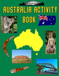 Australia Activity Book: Coloring Pages and Wordsearch - Paperback