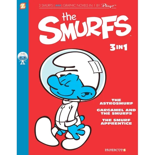 The Smurfs 3-In-1 #3: The Smurf Apprentice, the Astrosmurf, and the Smurfnapper - Paperback