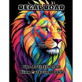 Regal Roar: The Artistic Lion King Coloring Book - Paperback