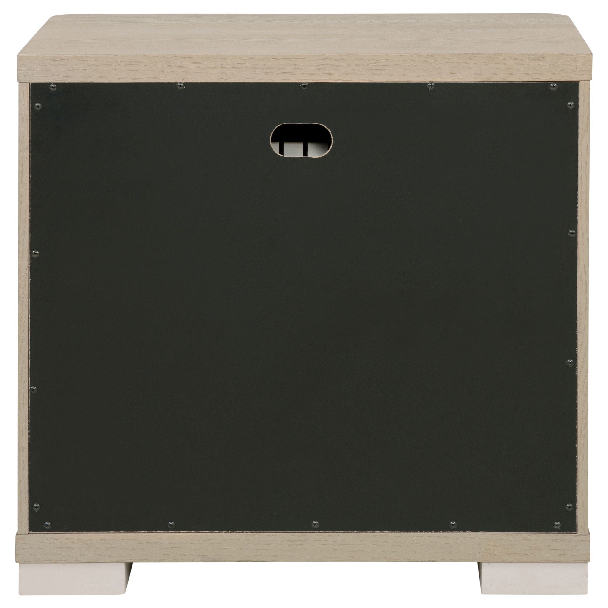 Ladera 2-drawer Nightstand Bedside Table Light Elm