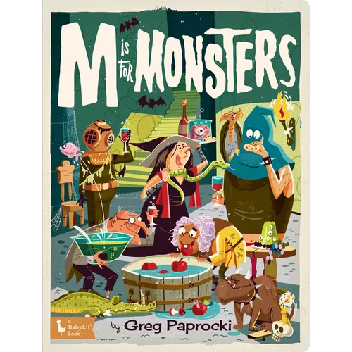 M Is for Monsters - Board Book