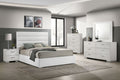 Felicity 5-piece Queen Bedroom Set White High Gloss