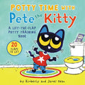 Potty Time with Pete the Kitty: A Lift-The-Flap Potty Book for Kids - Board Book
