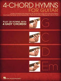 4-Chord Hymns for Guitar: Play 30 Hymns with Four Easy Chords: G-C-D-Em - Paperback