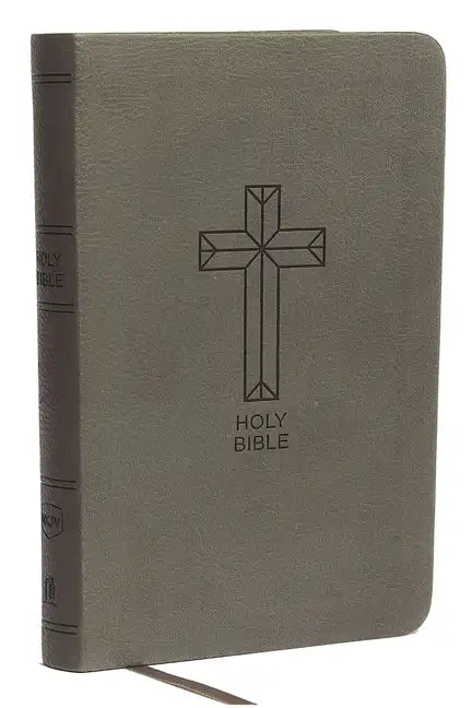 NKJV, Value Thinline Bible, Compact, Imitation Leather, Black, Red Letter Edition - Imitation Leather
