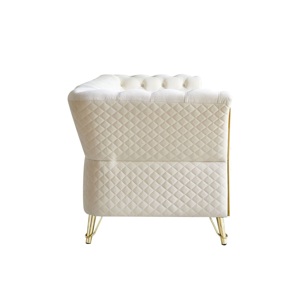 Modern Tufted Sofa For Living Room