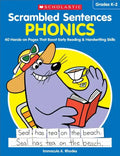 Scrambled Sentences: Phonics: 40 Hands-On Pages That Boost Early Reading & Handwriting Skills - Paperback