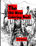 The Old West Coloring Book - Paperback