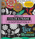 Color & Frame - Inspiration (Adult Coloring Book) - Spiral