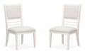 Echo Isles - Upholstered Side Chair (Set of 2) - Sea Pearl And Driftwood