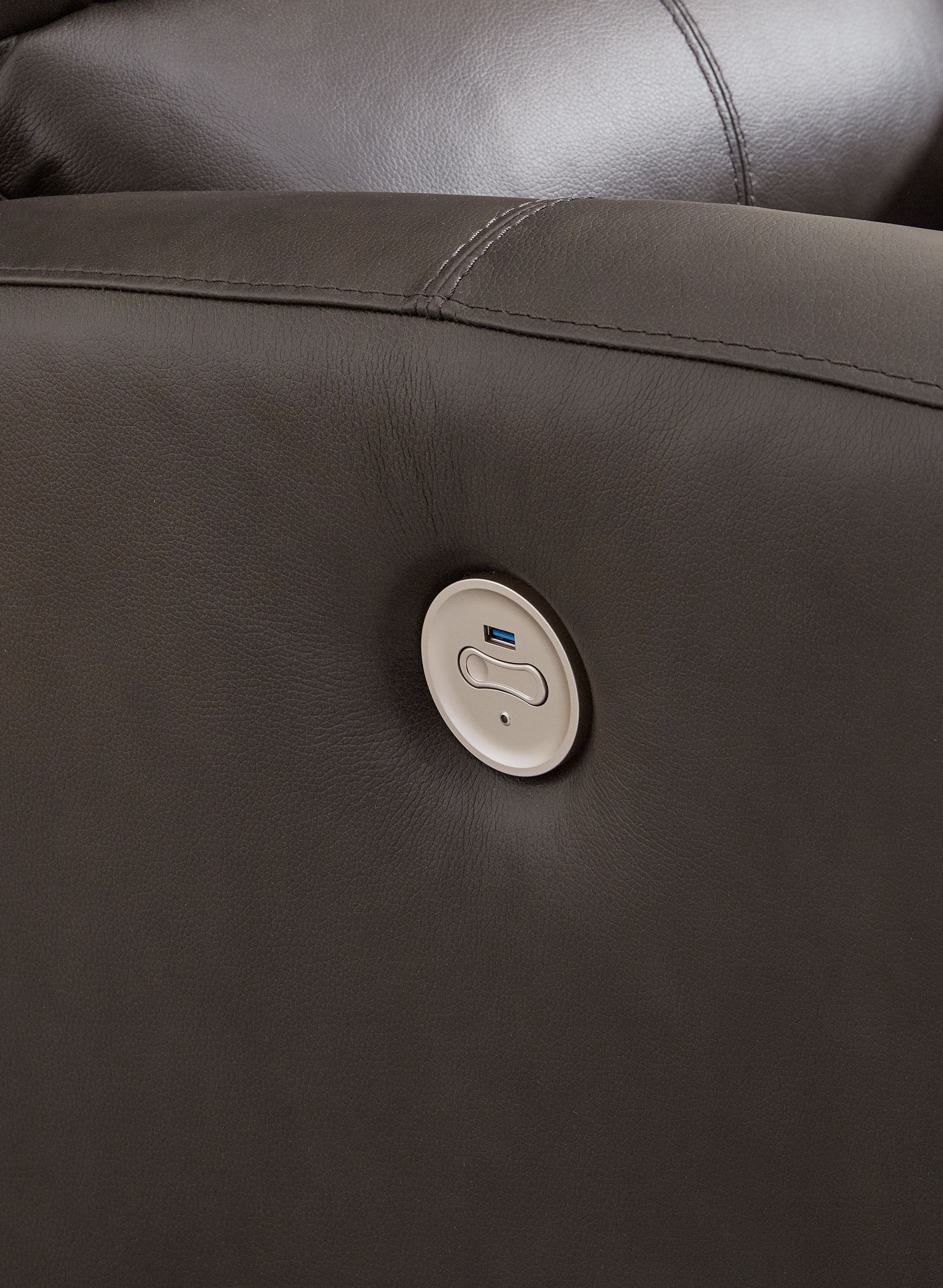 Boxmere - Reclining Power Sofa - Storm