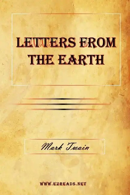 Letters From The Earth - Paperback