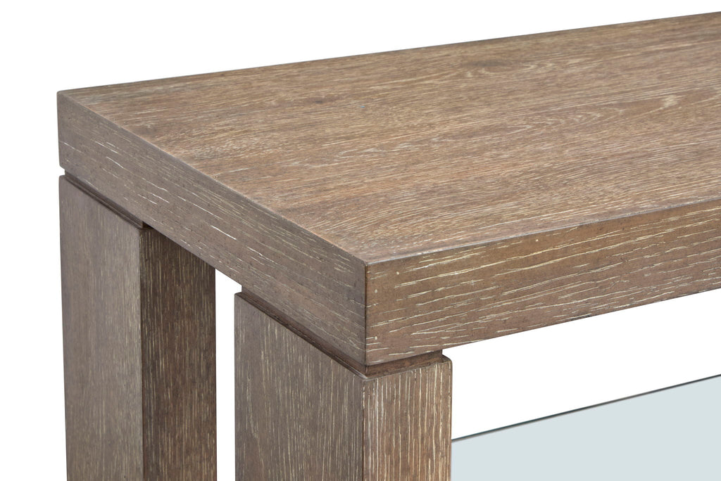 Cypress - Round End Table - Spiced Brown