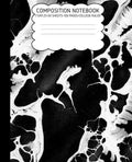 College Ruled Composition Notebook: Marble Cute Composition Notebook College Rule 7.5 X 9.25 100 Pages - Paperback