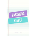 Password keeper: Keep your usernames, passwords, social info, web addresses and security questions in one. So easy & organized - Paperback