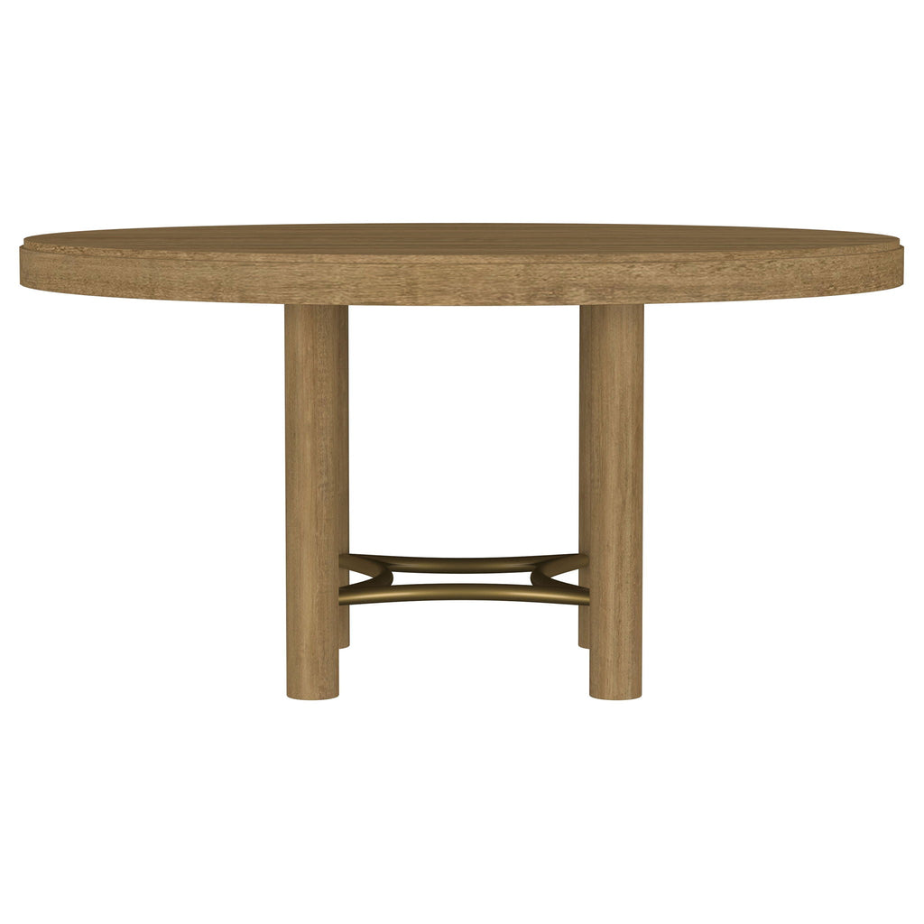 Arini 5-piece Round Dining Table Set Sand Wash and Black