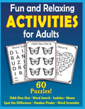 Fun and Relaxing Activities for Adults: Puzzles for People with Dementia [Large-Print] - Paperback