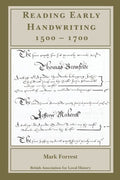 Reading Early Handwriting 1500-1700 - Paperback