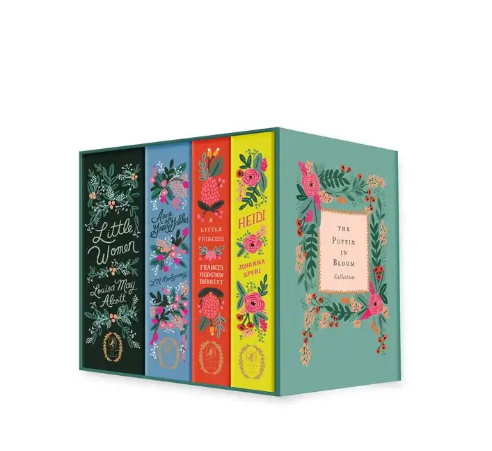 The Puffin in Bloom 4-Book Collection: Anne of Green Gables, Heidi, Little Women, and a Little Princess - Boxed Set