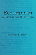 Ecclesiastes: A Participatory Study Guide - Paperback