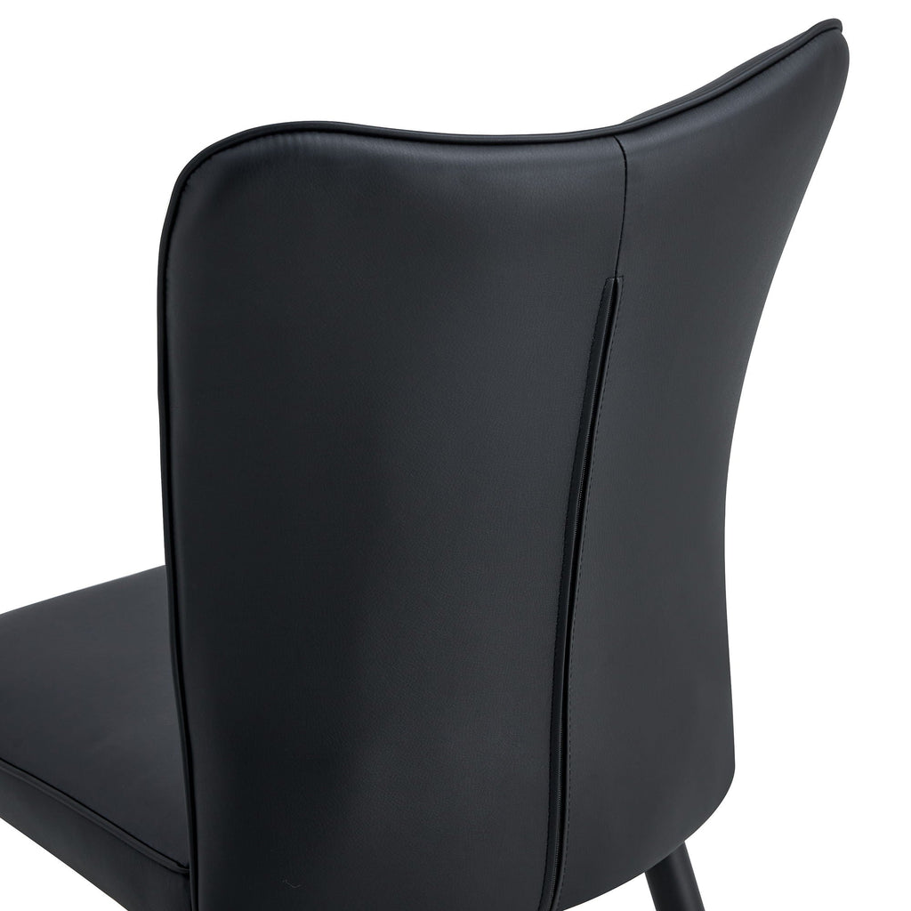 Minimalist Style Minimalist Dining Chairs With Metal Legs