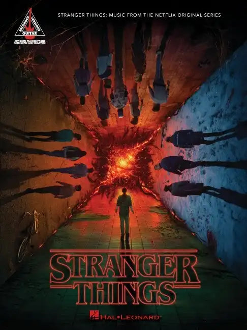 Stranger Things: Music from the Netflix Original Series Transcribed Note-For-Note for Guitar in Notes and Tab - Paperback